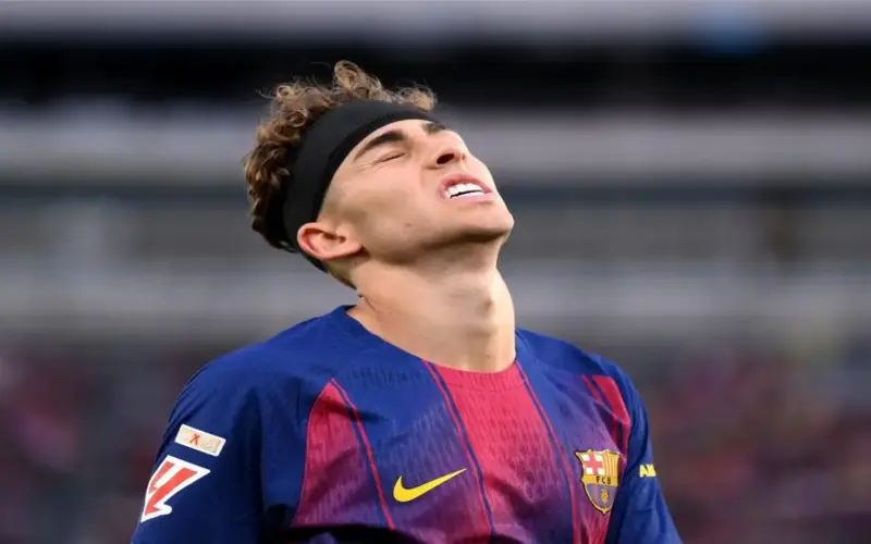 حالة فيرمين لوبيز من مباراة برشلونة وسيلتا فيجو بعد إصابته أمام أتلتيكو مدريد